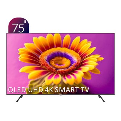 تصویر  تلویزیون ایکس‌ویژن مدل X15 سایز ۷۵ اینچ QLED Ultra HD 4K